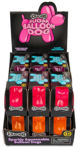 SCRUNCHEMS SUGAR BALLOON DOG ASSORTED