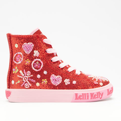 Lelli Kelly Dafne in Red Glitter