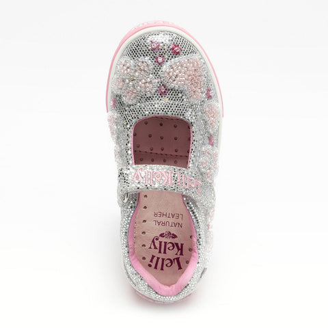 Lelli Kelly Cressida Argento – Sparkly Shoes for Girls