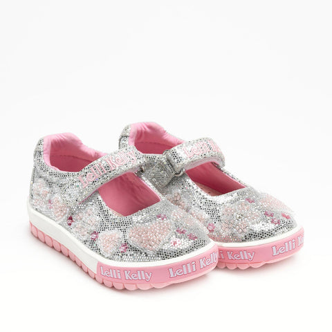 Lelli Kelly Cressida Argento – Sparkly Shoes for Girls
