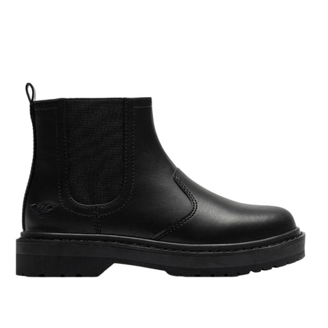 Kids Stivale Black School Boots
