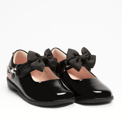 Lelli Kelly Angel Black Patent Shoes / Girls School Shoes