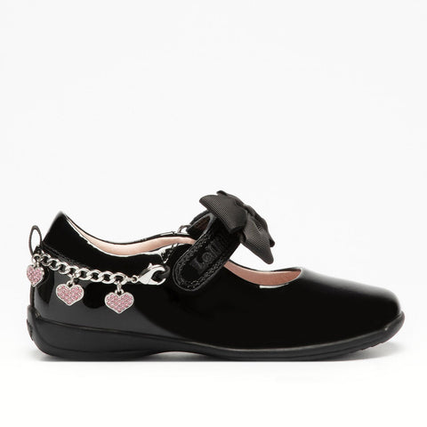 Lelli Kelly Angel Black Patent Shoes / Girls School Shoes