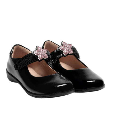 Kids Black Patent Shoes