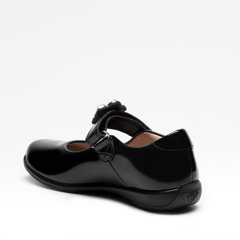 Kids Black Patent Shoes