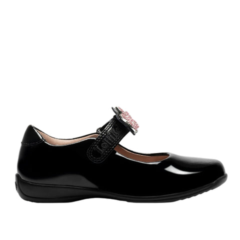 Kids Black Patent Shoes