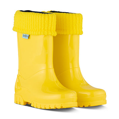 Term Roll Top Mono Wellies – Kids’ Waterproof Boots