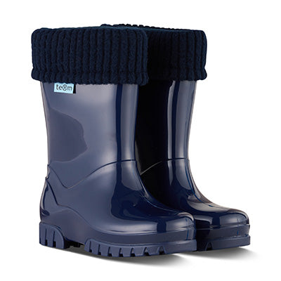 Term Roll Top Mono Wellies – Kids’ Waterproof Boots