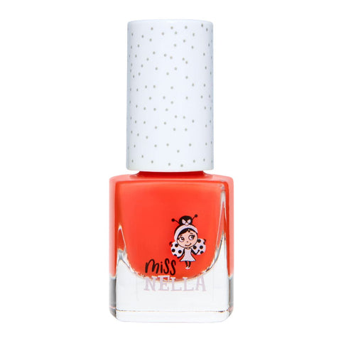 Poppy Fields: Orange Peel Off Nail Polish