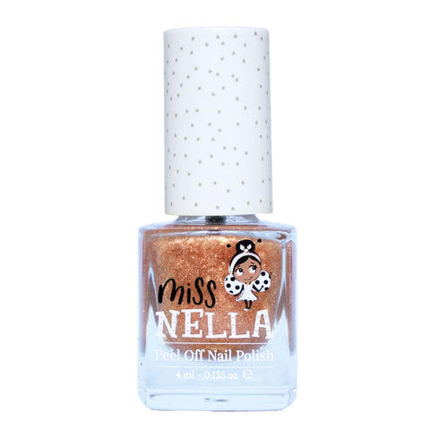 Open Sesame: Gold Glitter Peel Off Nail Polish