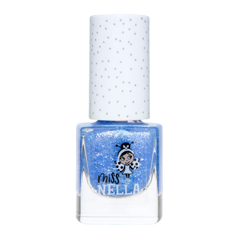 Elephunky: Sparkly Blue Peel Off Nail Polish