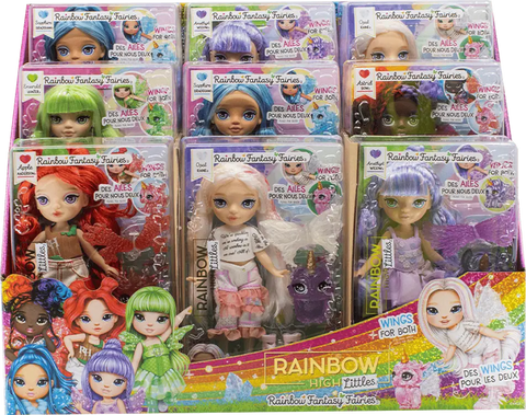 Rainbow High Littles Rainbow Fantasy Fairies Dolls Assorted