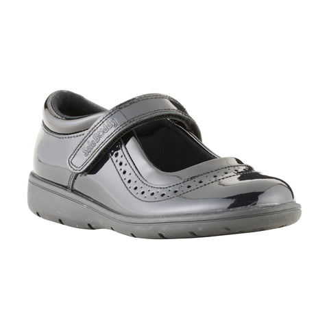 Term School Shoes Vega - Black Patent Mary Jane for Girls