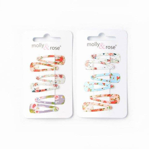 Card of 6 Floral Sleepies. 3cm