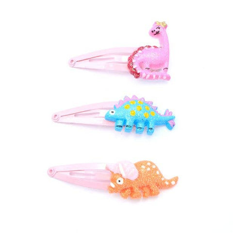 Dinosaur Motif hair Sleepies. 4cm