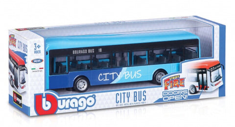 Street Fire City Bus