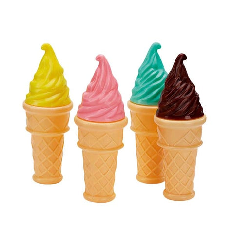 Ice cream shape bubbles