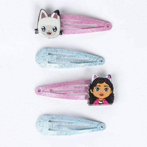 GABBY'S DOLLHOUSE 4-PIECE HAIR ACCESSORIES - 2500002491