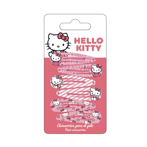 HAIR ACCESSORIES CLIPS 6 PIECES HELLO KITTY - 2500003220