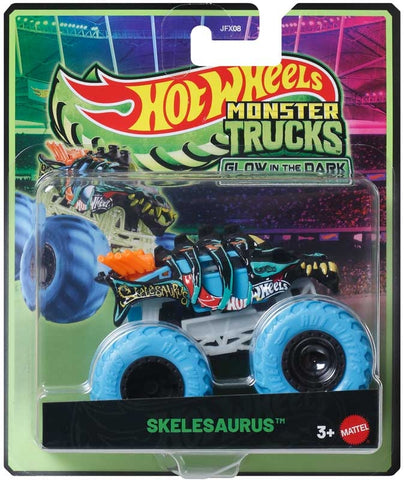 HOT WHEELS MONSTER TRUCKS GLOW IN THE DARK 1:64 ASSORTMENT