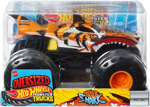 HOT WHEELS MONSTER TRUCKS OVERSIZED TIGER SHARK