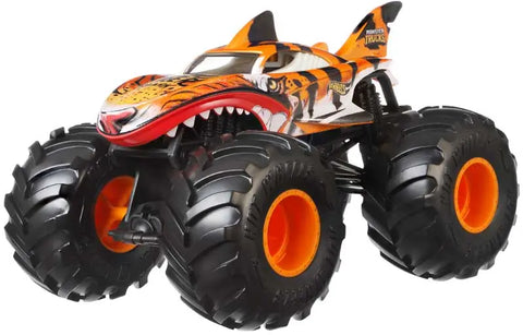 HOT WHEELS MONSTER TRUCKS OVERSIZED TIGER SHARK