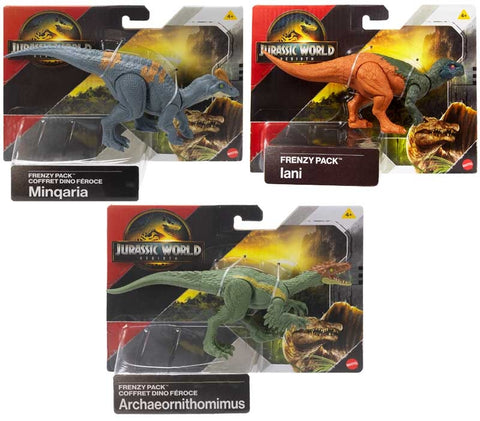 JURASSIC WORLD FRENZY PACK ASSORTMENT