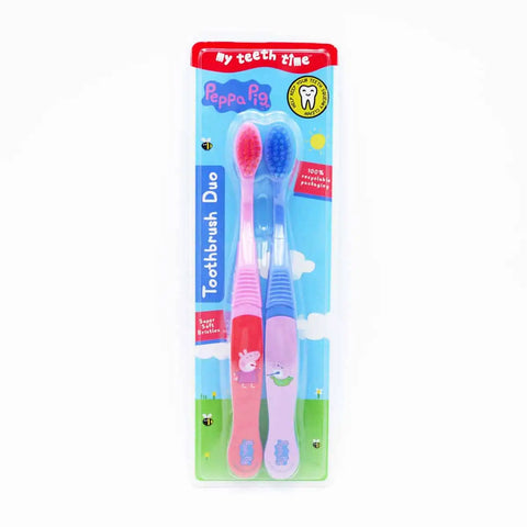 Peppa Pig My Teeth Time Twin Toothbrush