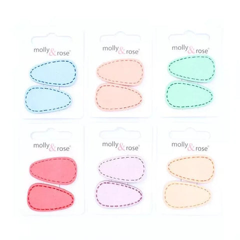 Set of 2 Small covered with suede Sleepie 3.3cm