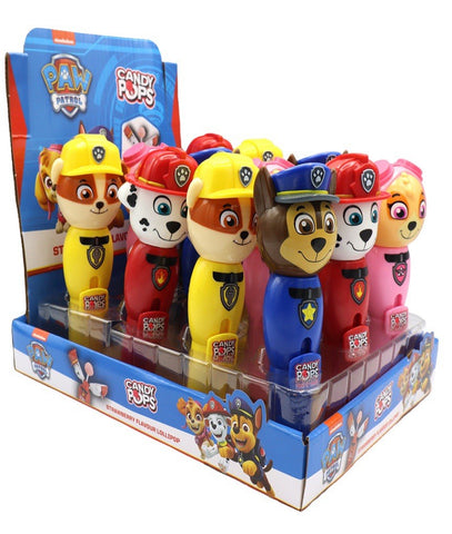 Paw Patrol Push N Twist Candy Pops 8g