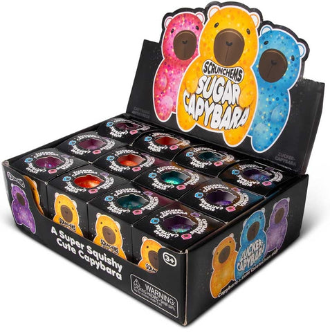 SCRUNCHEMS SUGAR CAPYBARA ASSORTED