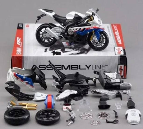 Maisto 1-12 Bmw S1000rr 39191 Assemble Diy Motorcycle Bike Model