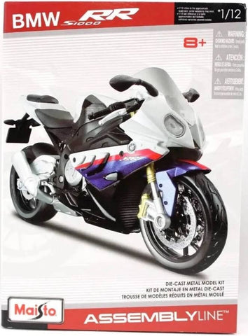 Maisto 1-12 Bmw S1000rr 39191 Assemble Diy Motorcycle Bike Model