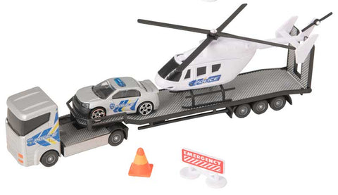 TEAMSTERZ STREET MACHINES HELI TRANSPORTER ASSORTED